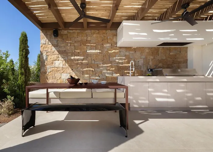 Votsalakia - Seaside Brand New 4 Bdr Oleander Alikí